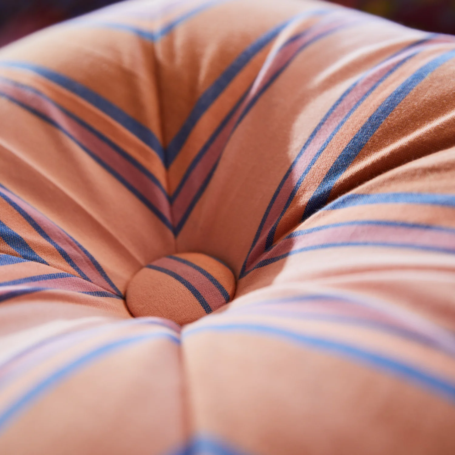 Samode Stripe Cushion - Cinnamon - Image 5