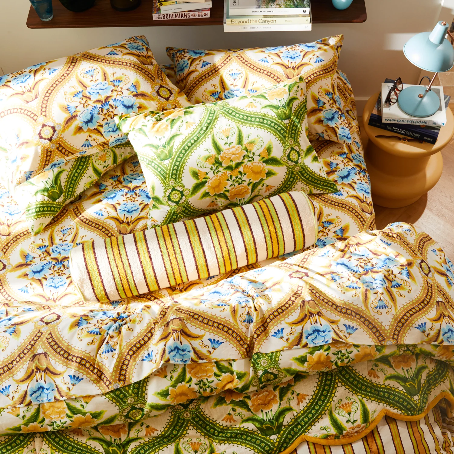 Selene Woven Bolster Cushion - Dune - Image 4