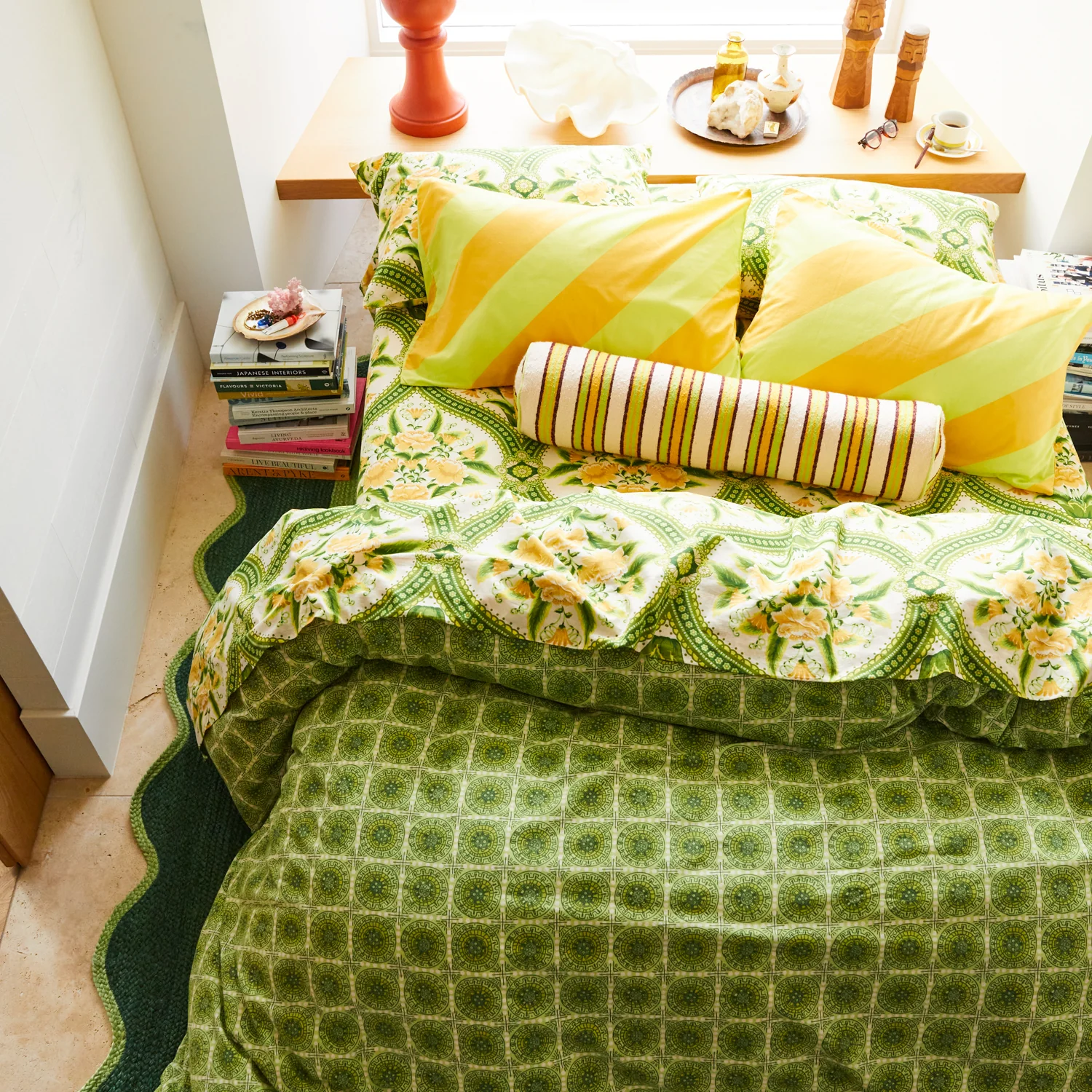 Selene Woven Bolster Cushion - Dune - Image 8
