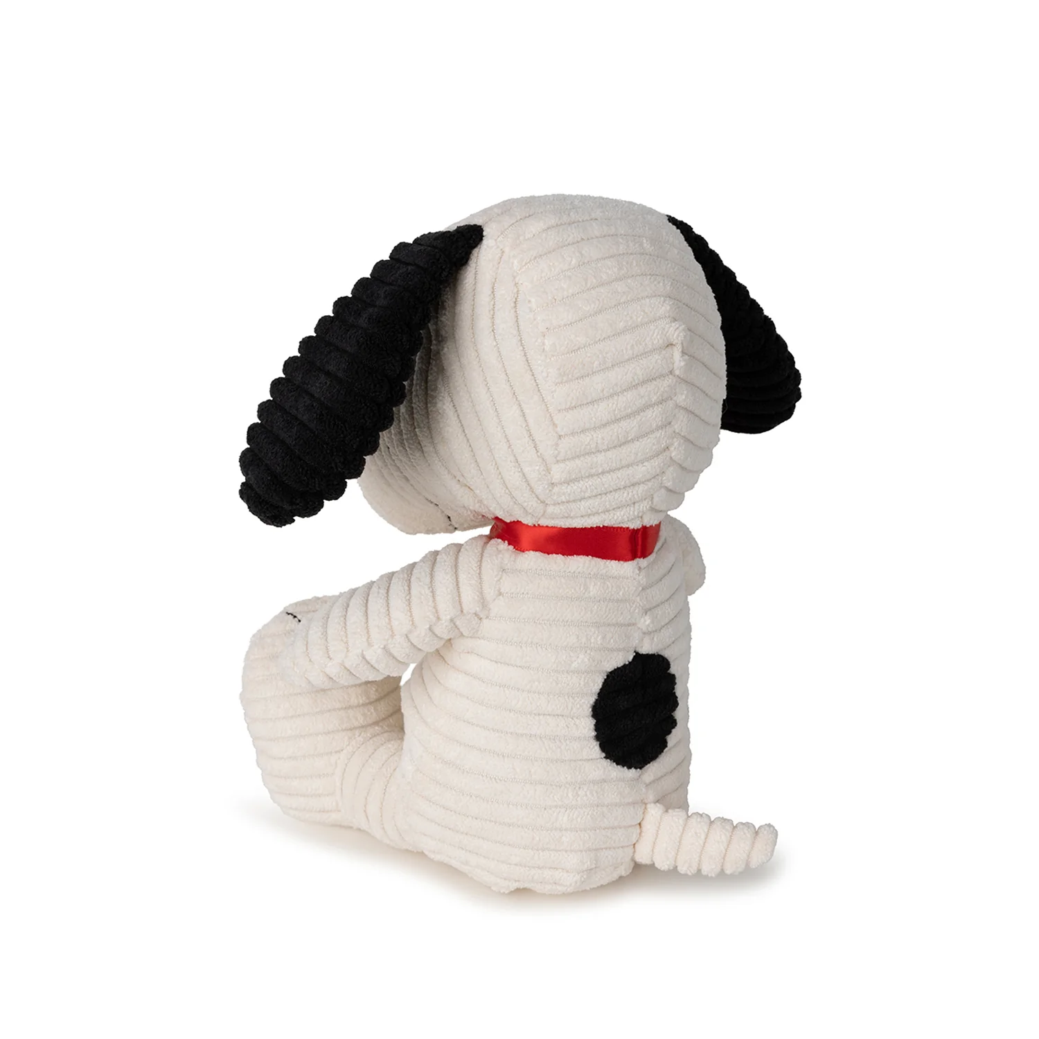 Snoopy Corduroy Soft Toy - Cream - Image 3