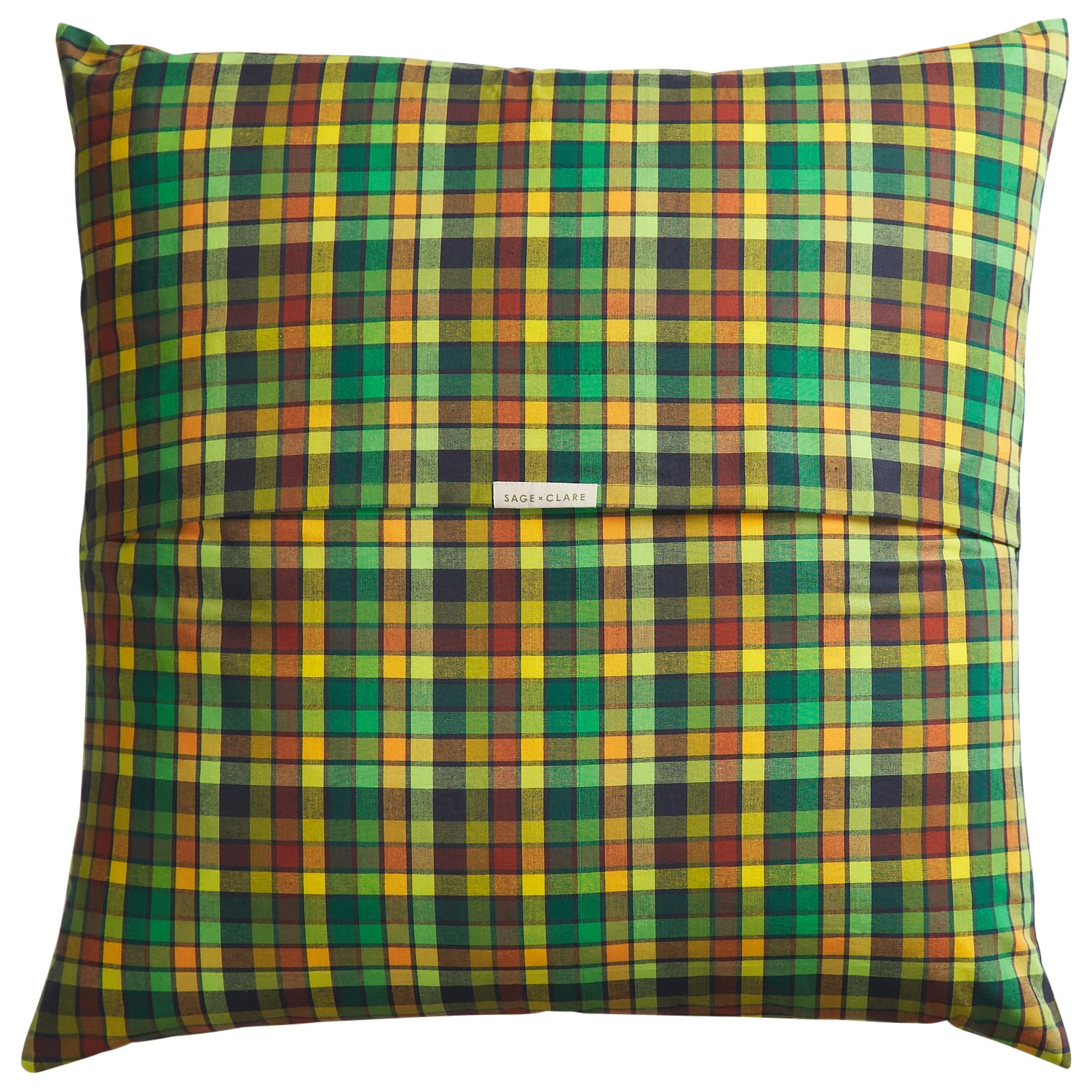 Stela Cotton Euro Pillowcase Set - Spring Green - Image 4
