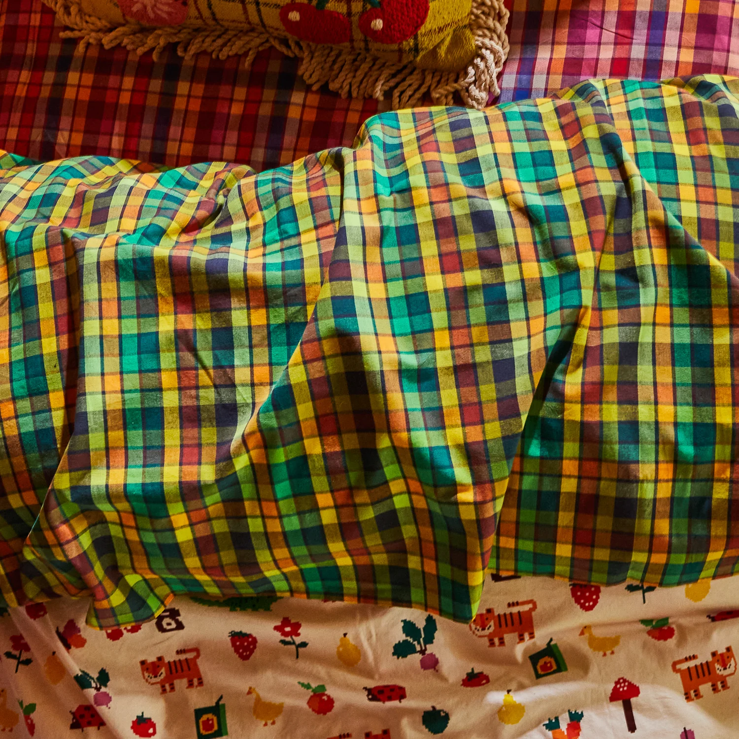 Stela Cotton Sheets - Spring Green - Image 7