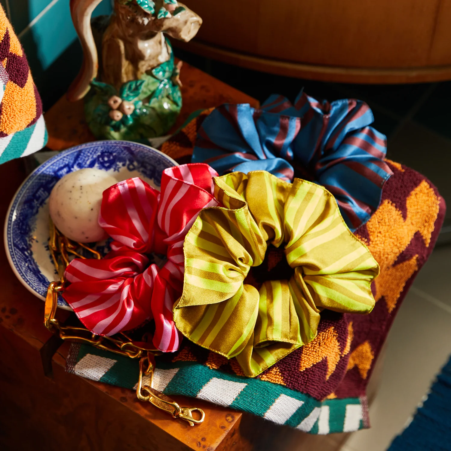 Taylor Silk Scrunchie Set - Image 3