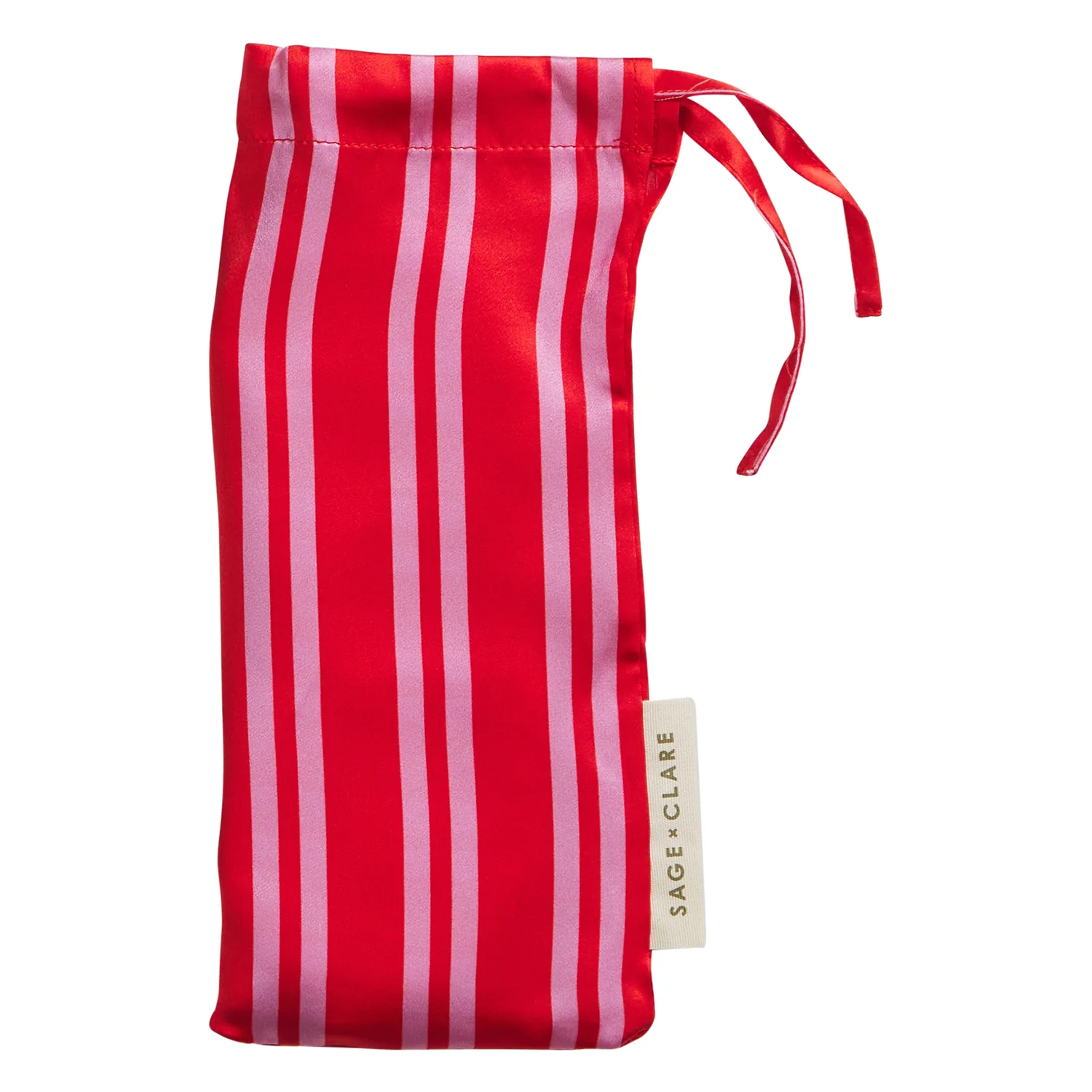 Taylor Silk Eye Mask - Scarlet - Image 5
