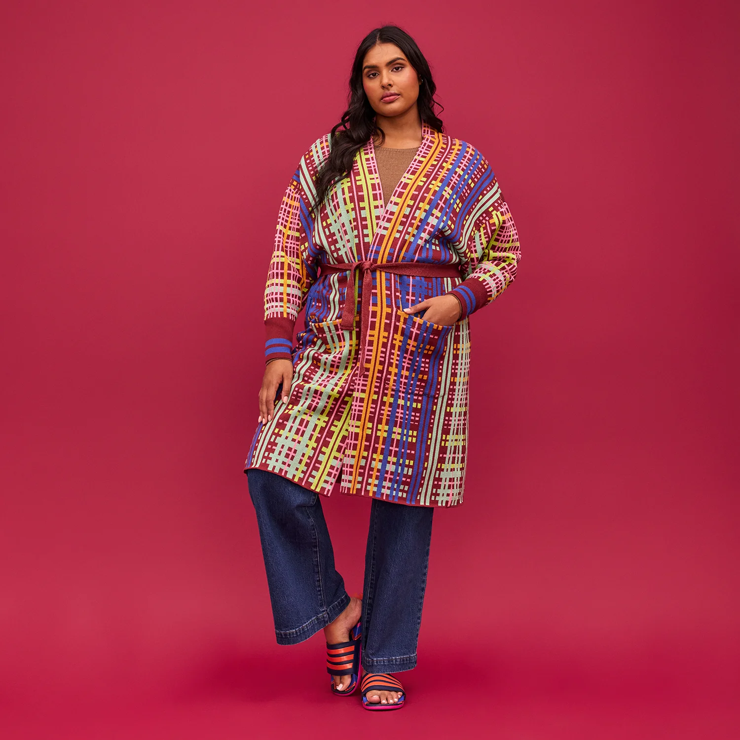 Telma Jacquard Robe - Image 3