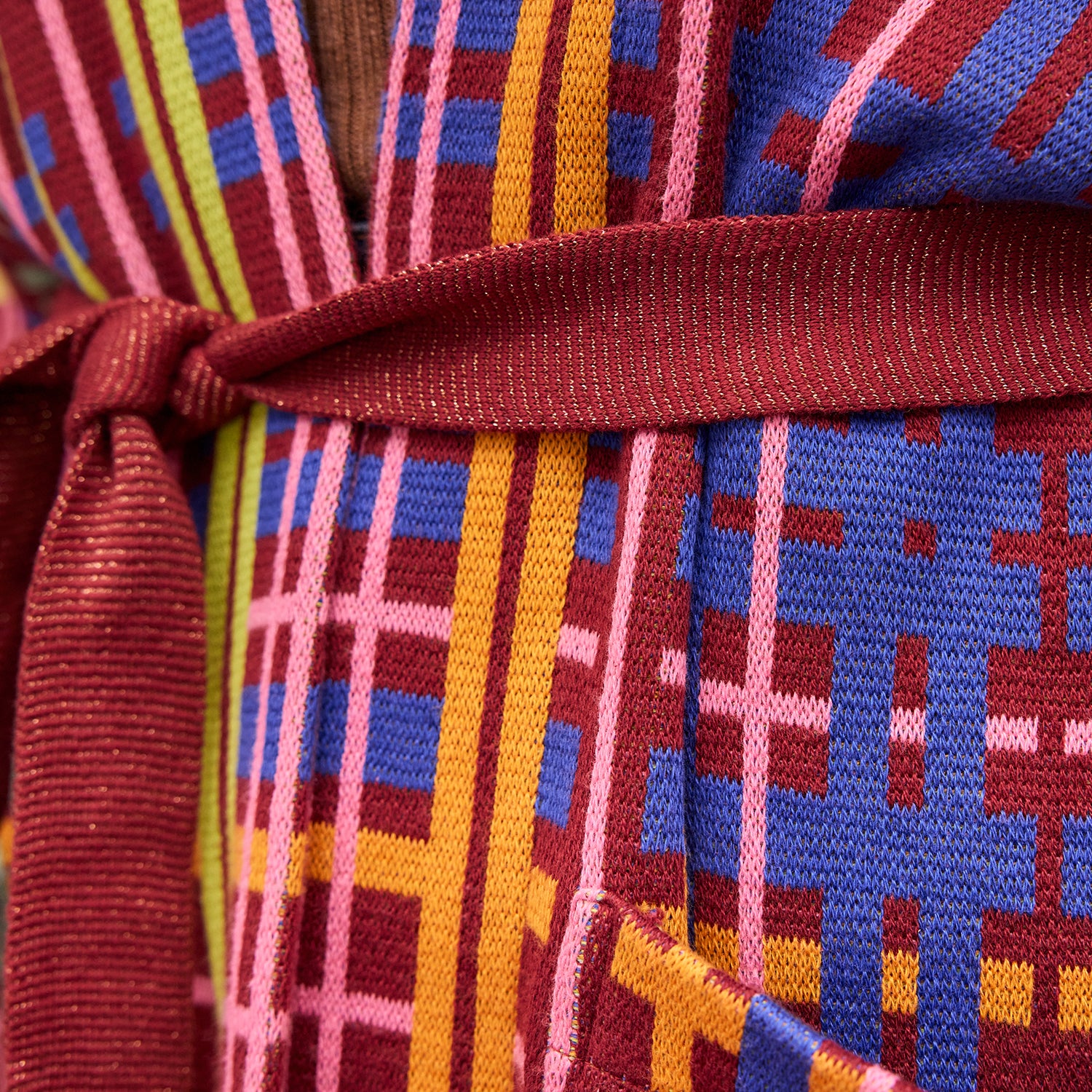 Telma Jacquard Robe - Image 5