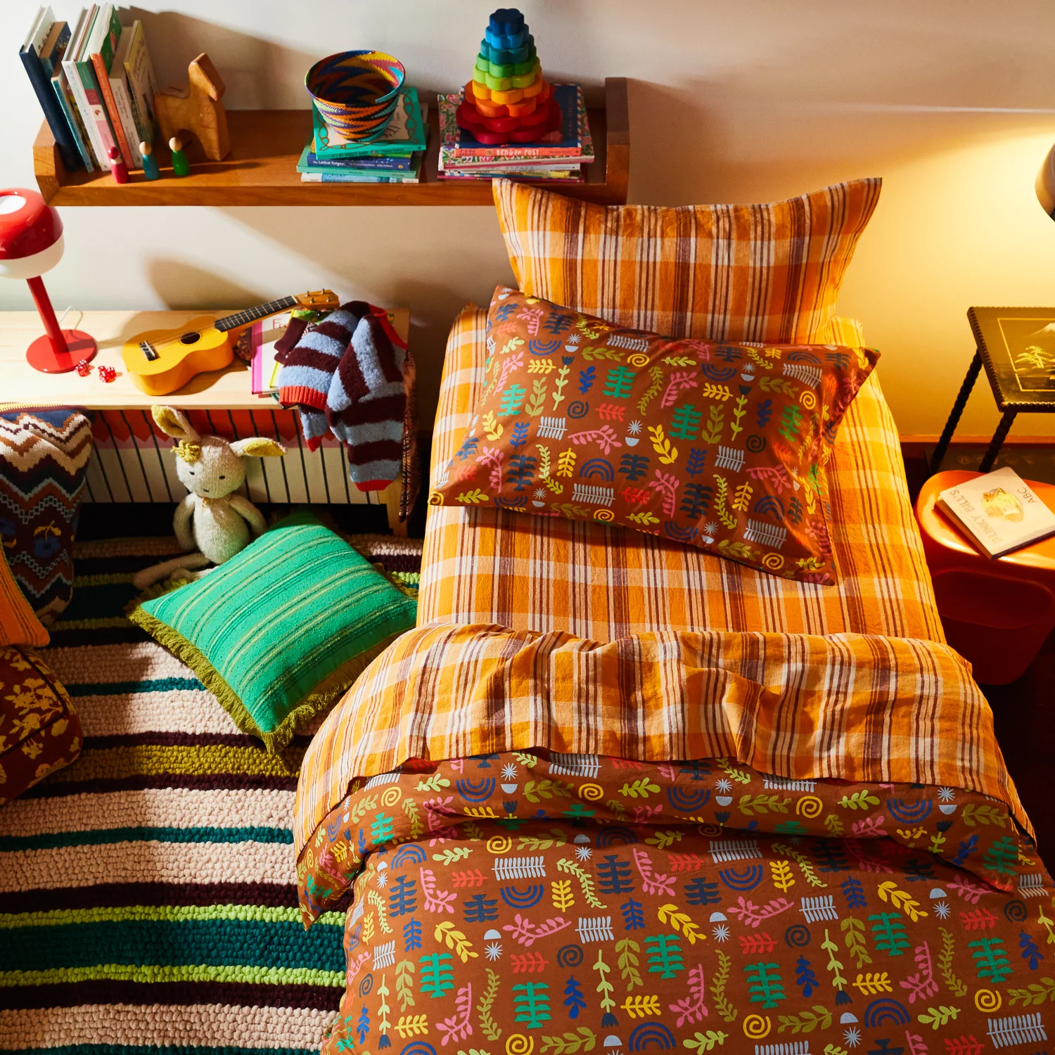 Teo Cotton Pillowcase Set - Image 3
