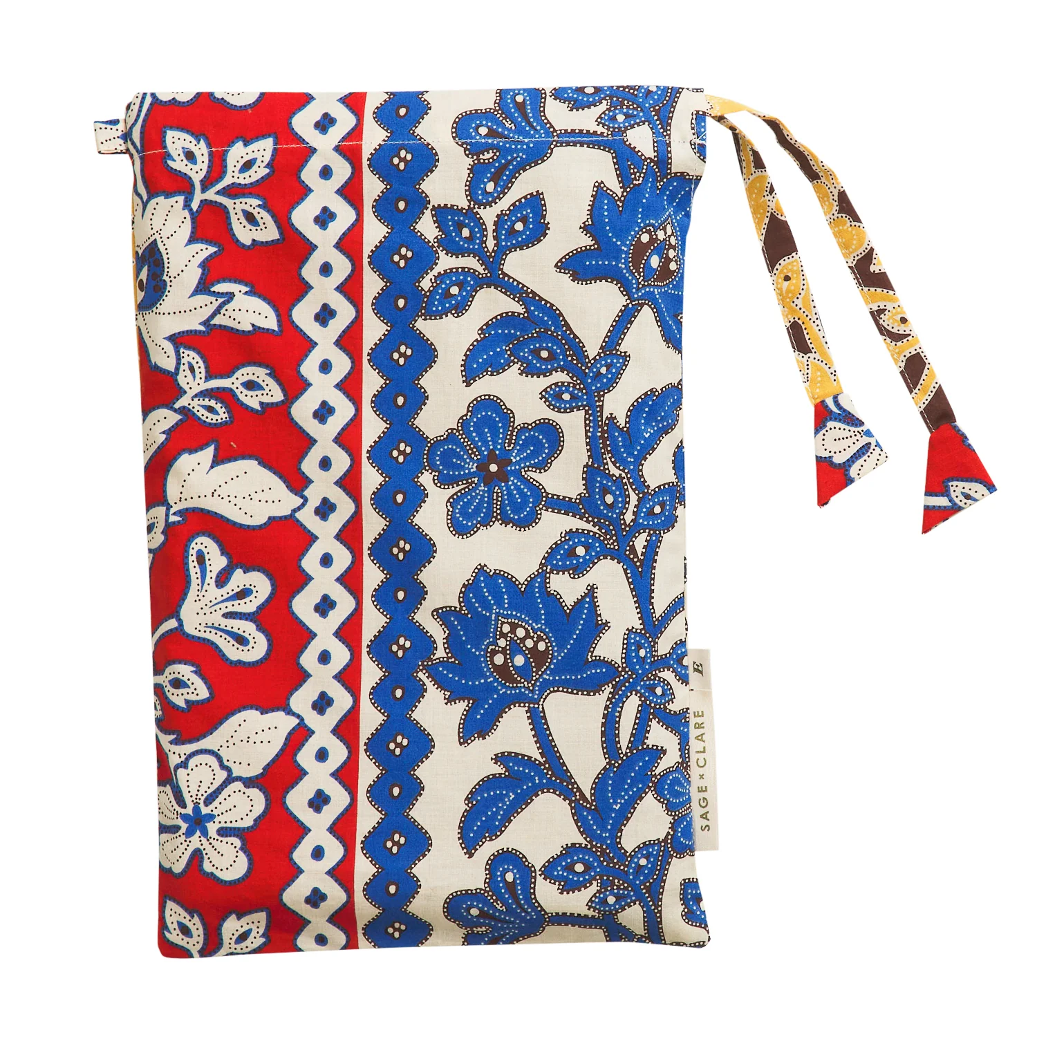Thea Cotton Quilt Cover - Vermillion - Image 8