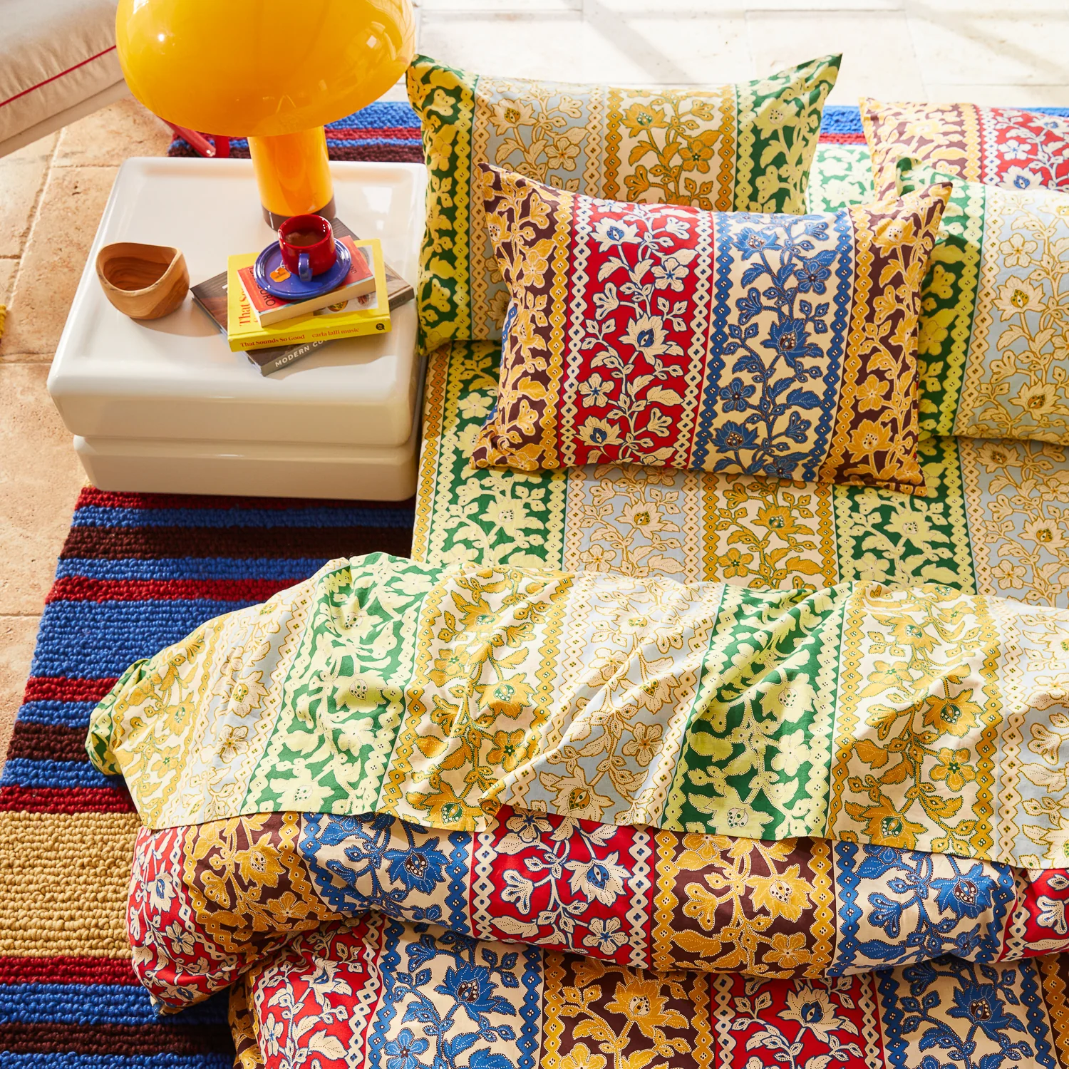 Thea Cotton Sheets - Kelp - Image 4