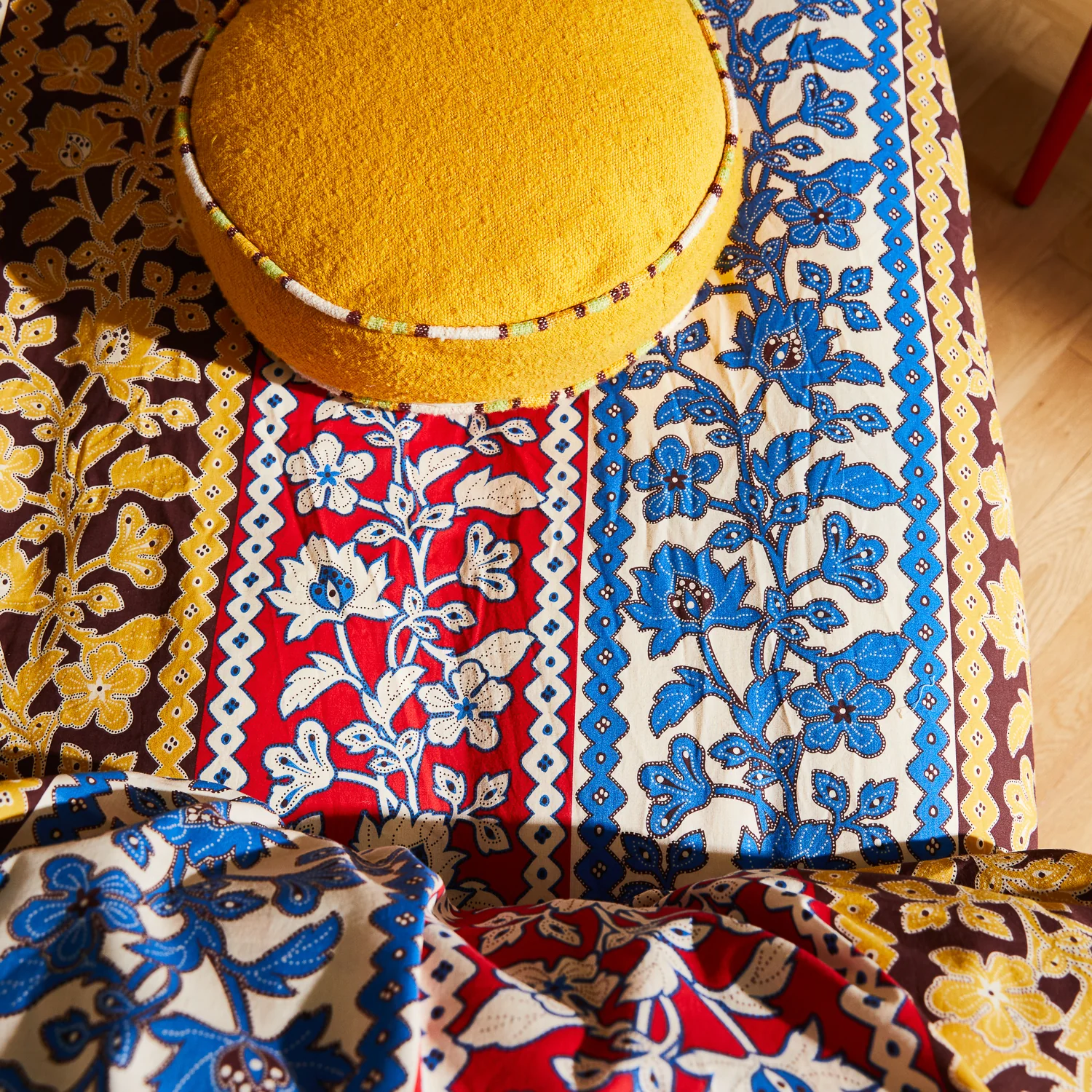 Thea Cotton Sheets - Vermillion - Image 4