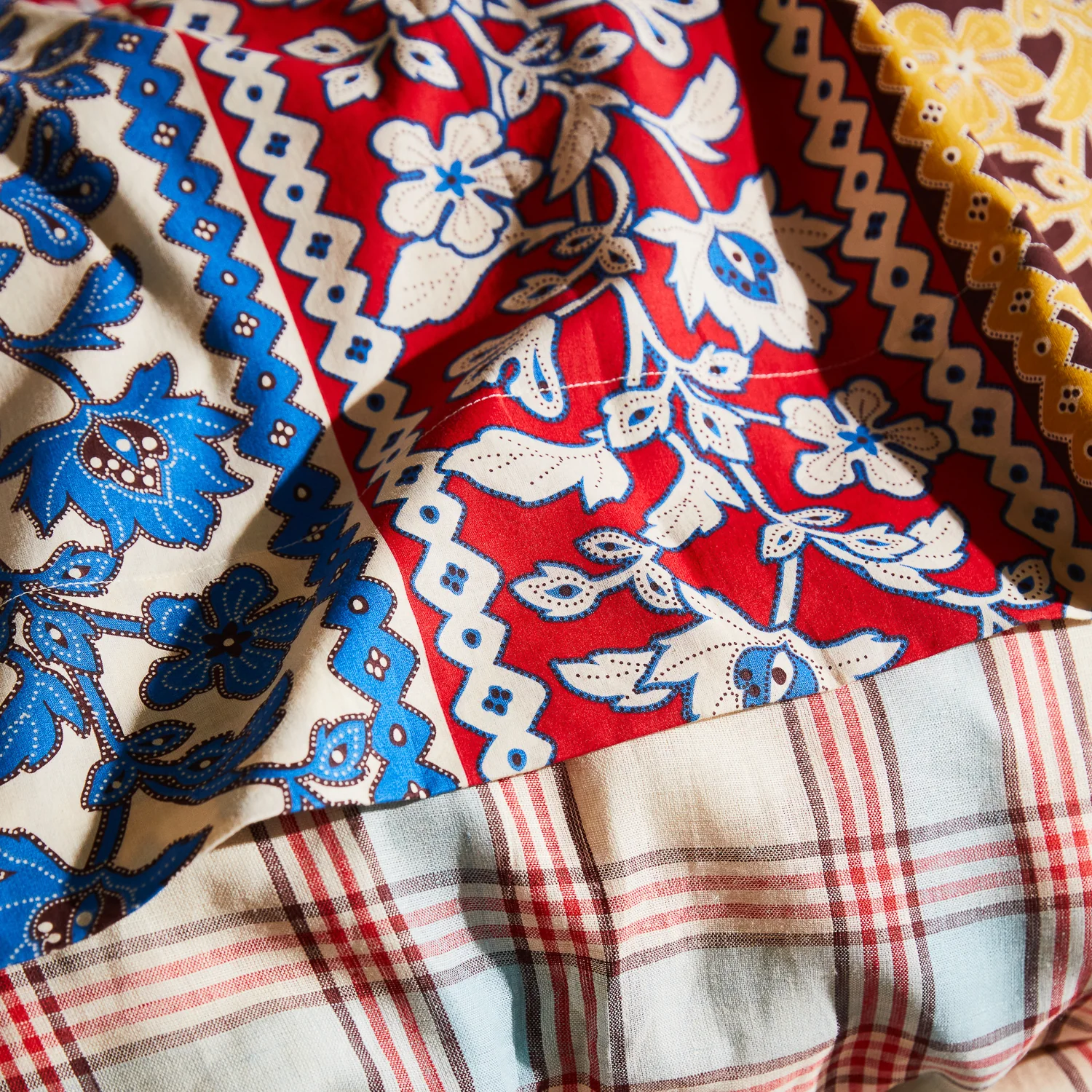 Thea Cotton Sheets - Vermillion - Image 5