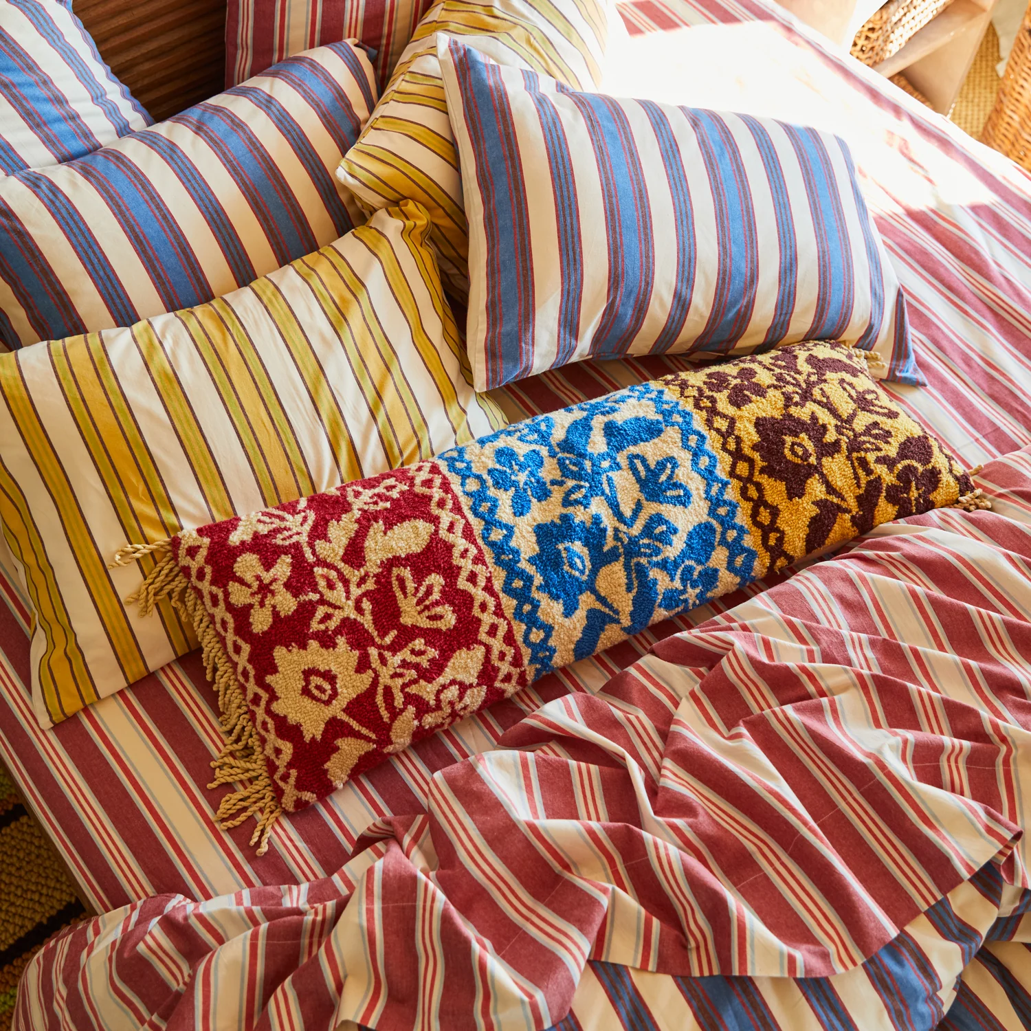 Thea Punch Needle Cushion - Image 2