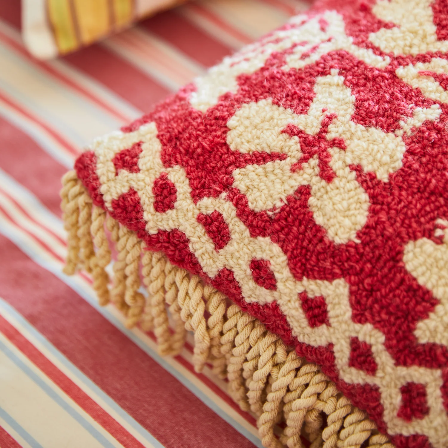 Thea Punch Needle Cushion - Image 3