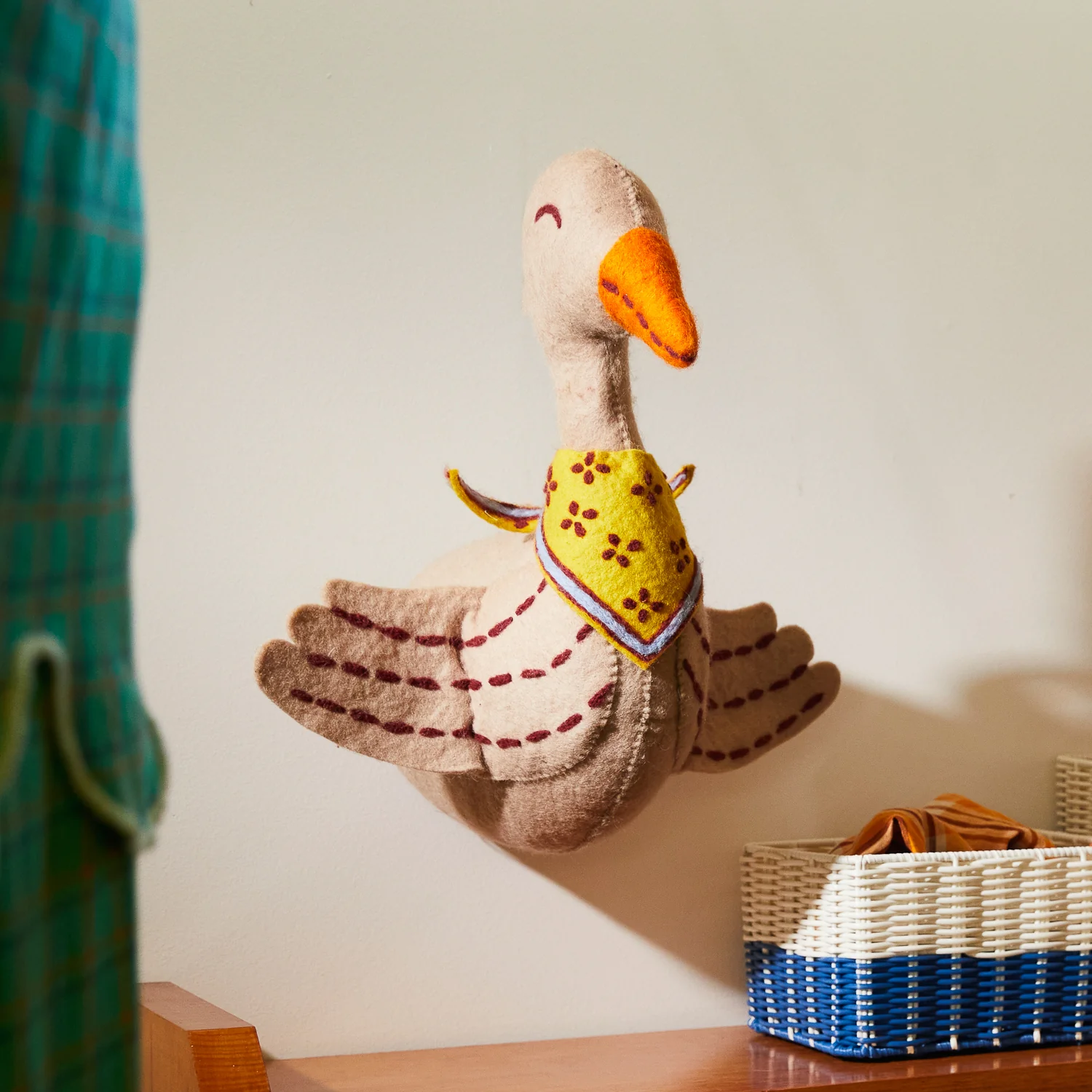 Tomi Felt Duck Wall Art - Image 2