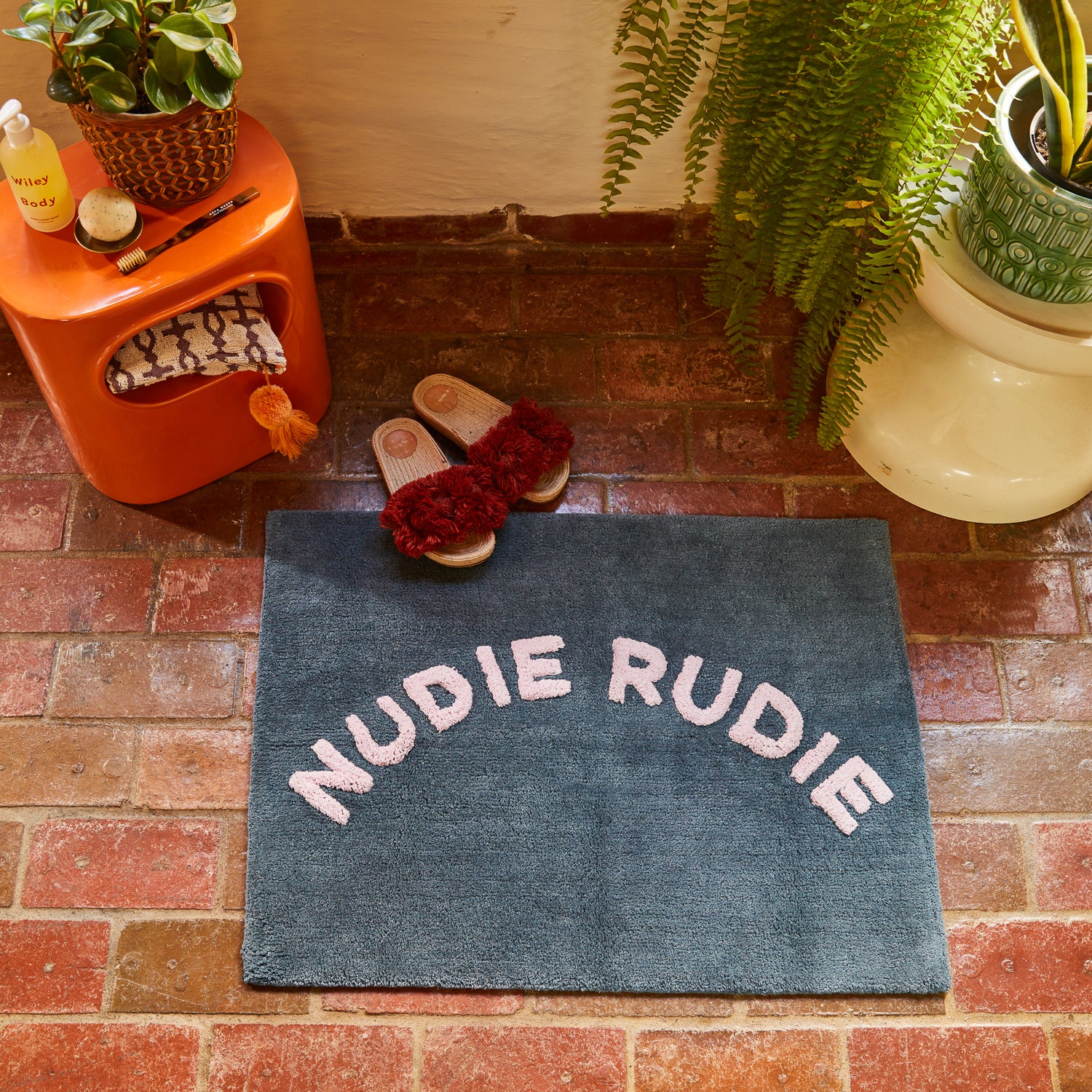 Tula Nudie Bath Mat - Denim - Image 2