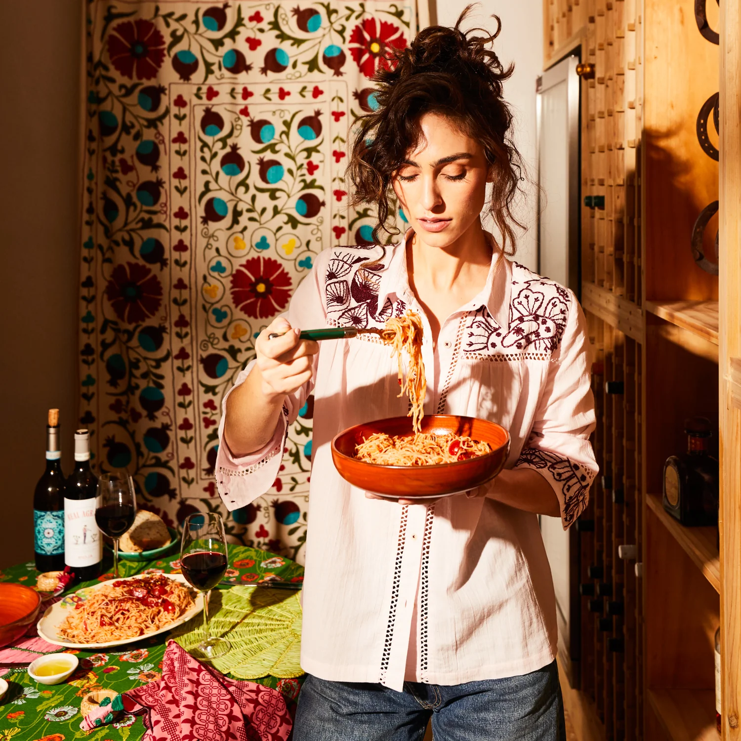 Vivianna Embroidered Shirt - Pink Salt - Image 4