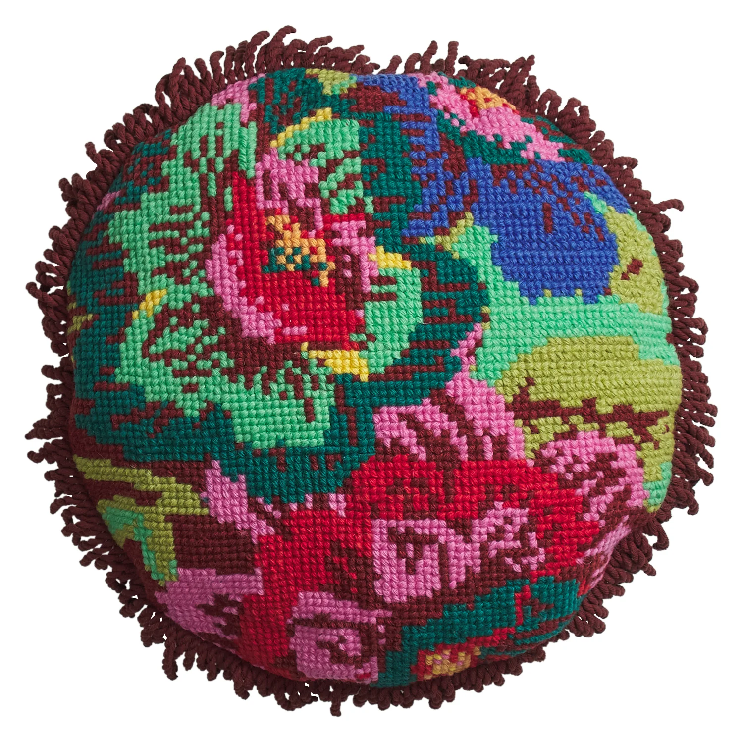 Zita Cross Stitch Cushion