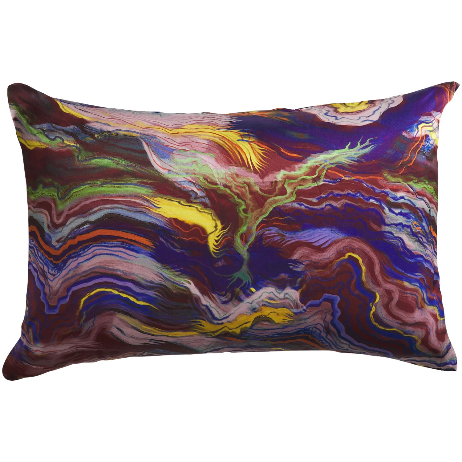 Zoi Silk Pillowcase - Ultramarine - Image 7