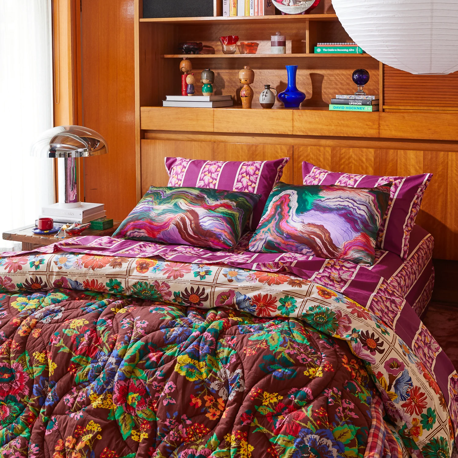 Zoi Silk Pillowcase - Verdant - Image 2