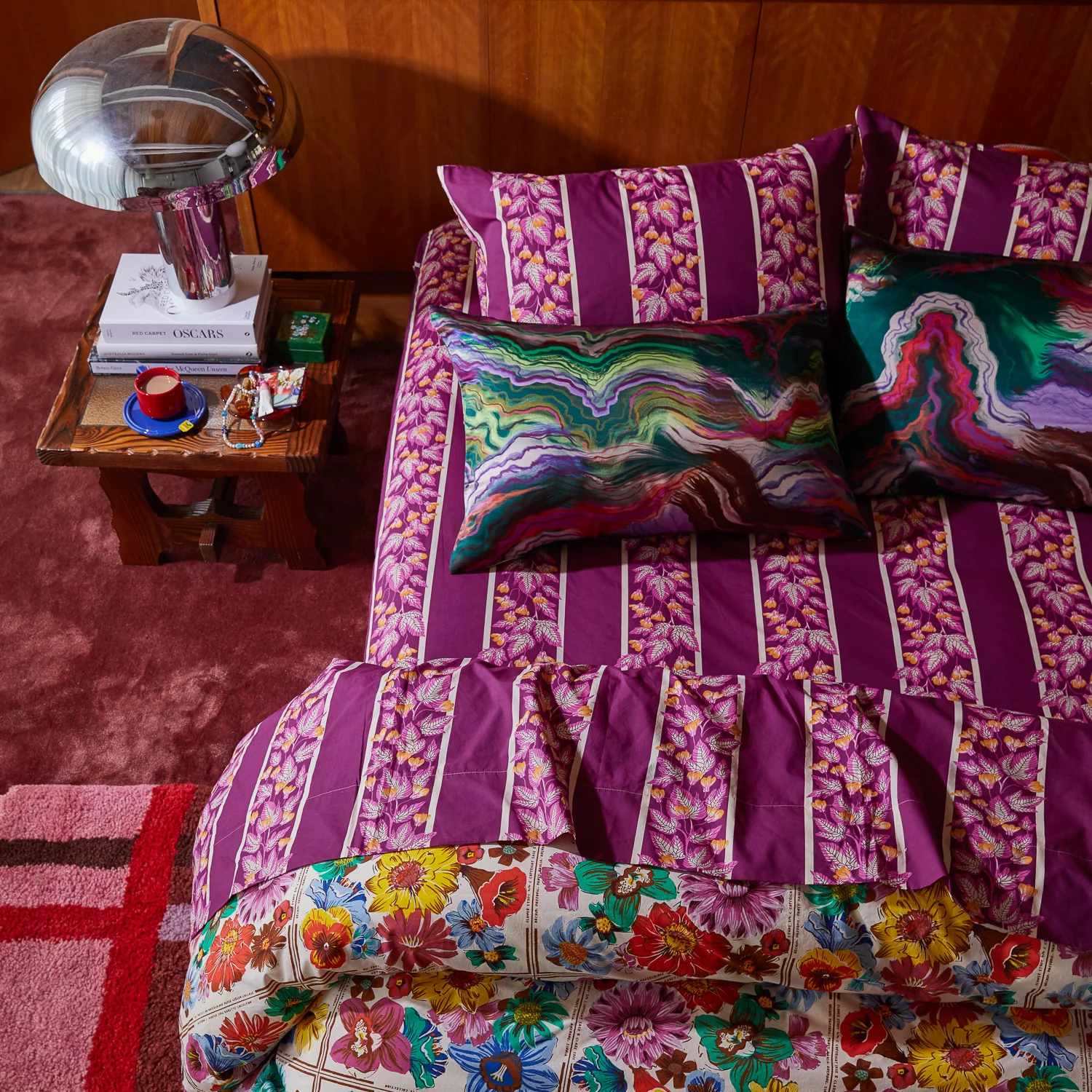 Zoi Silk Pillowcase - Verdant - Image 6