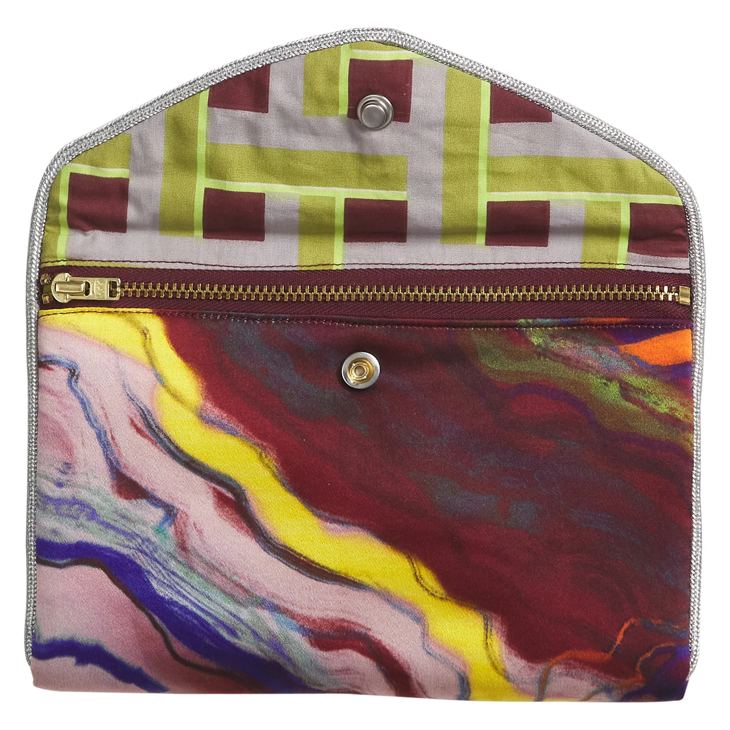 Zoi Silk Pouch - Ultramarine - Image 6