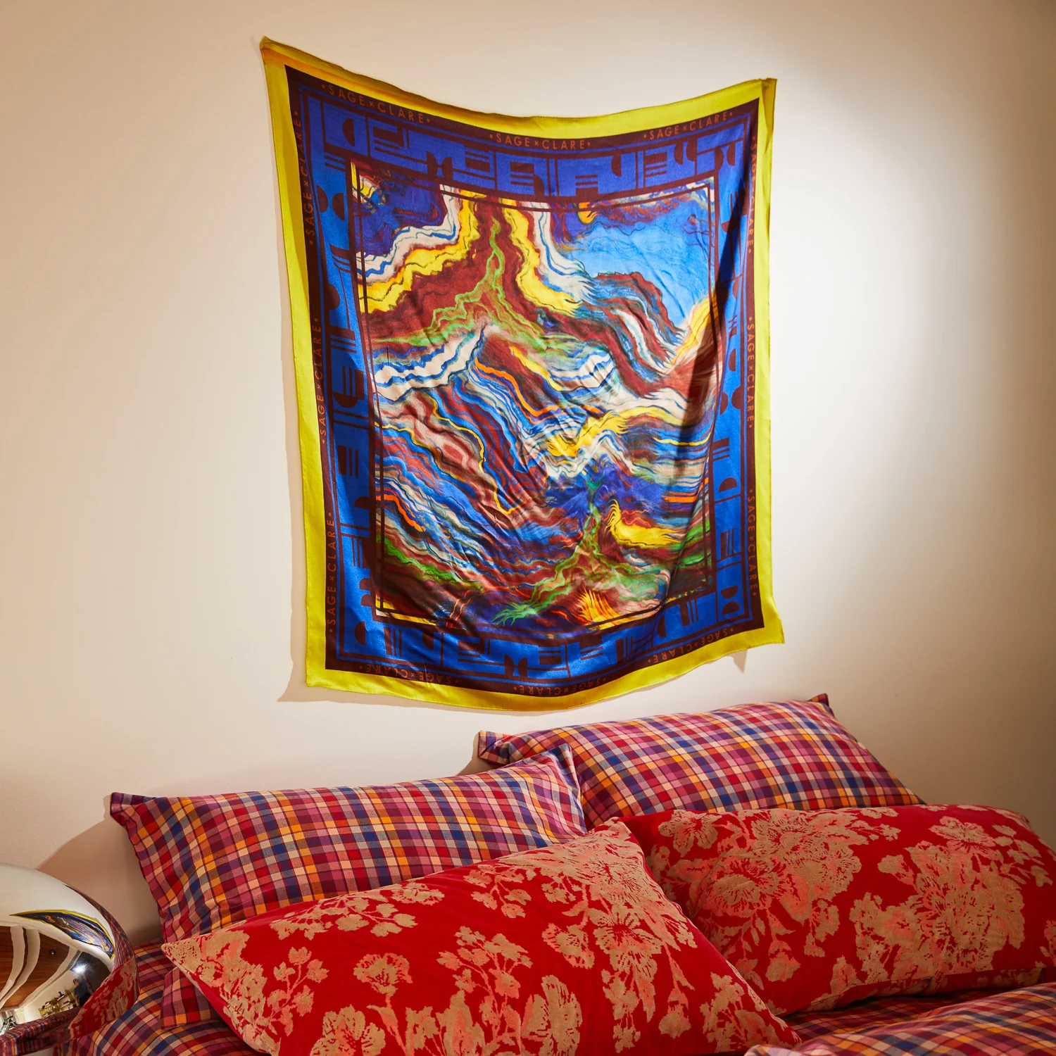 Zoi Silk Scarf - Image 8
